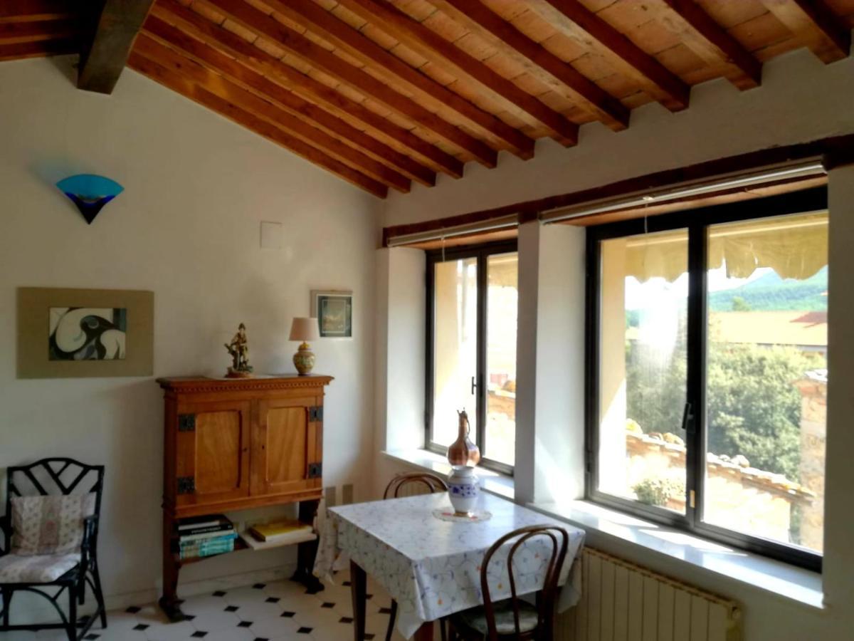 شقة Mansarda Con Solarium Panoramico Su Centro Storico Di Sarteano Vicino Alle Famose Terme Della Val D'Orcia المظهر الخارجي الصورة